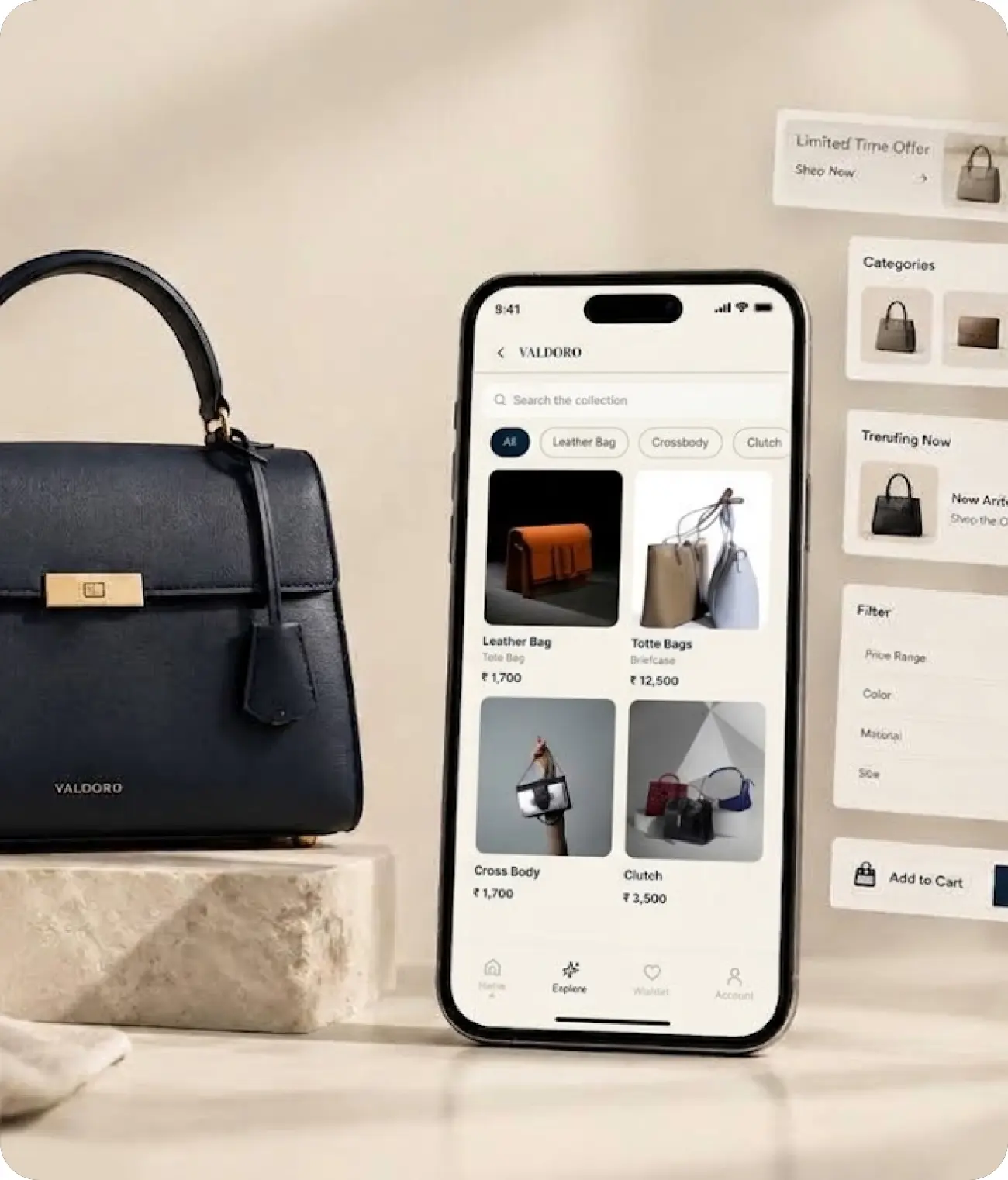VALDORO ecommerce problem statement visual