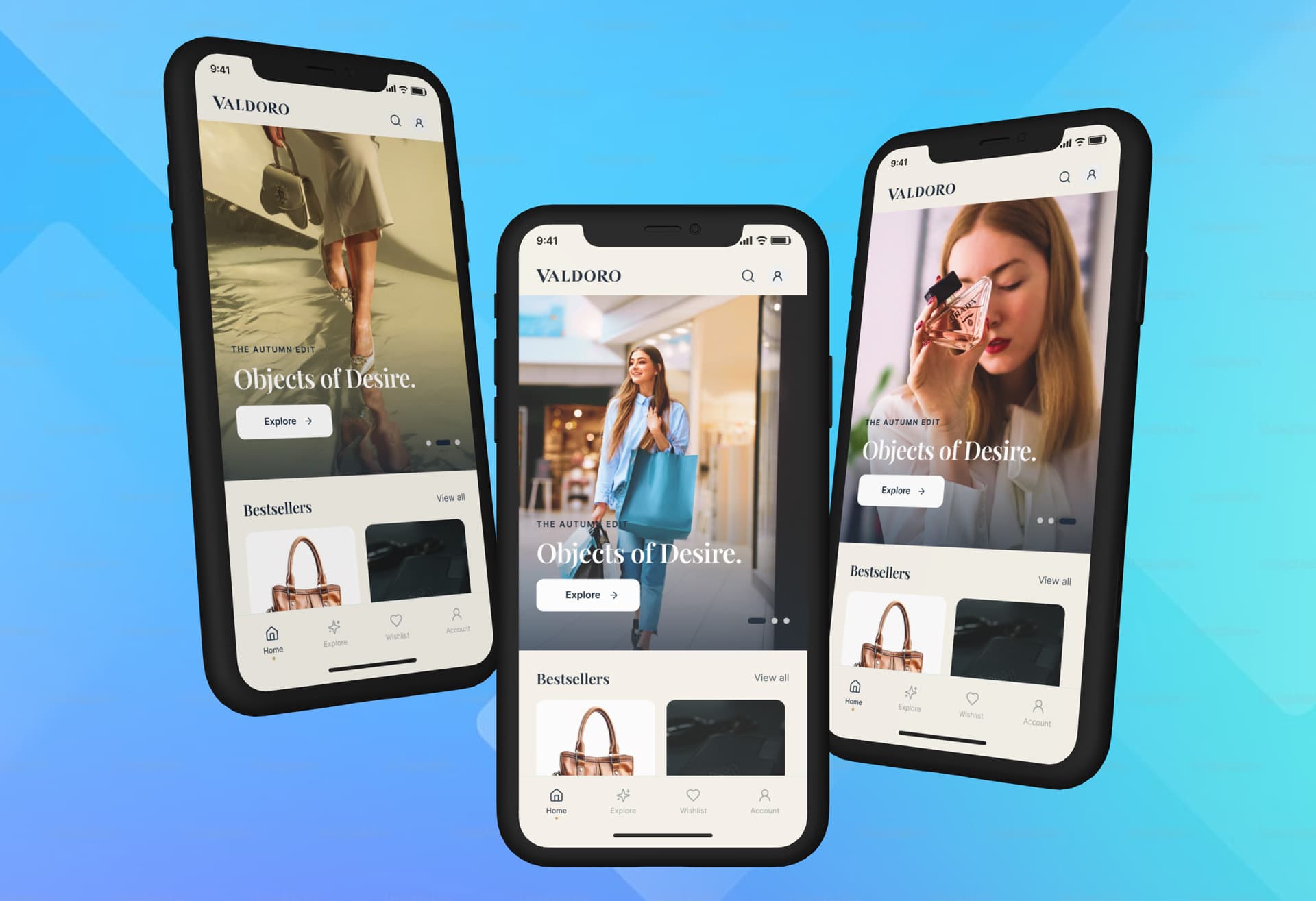 VALDORO Luxury E-commerce UX / UI